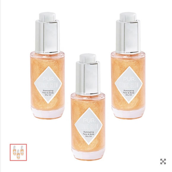 Sephora Other - 3 x PUR Iconic Glow Illuminating Face & Body Dry Oil 1oz each